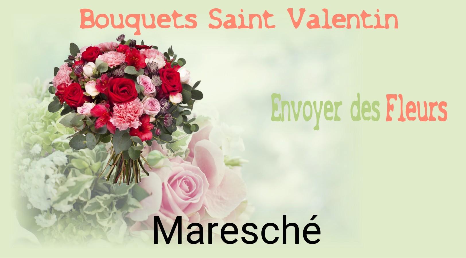 Roses de Saint-Valentin livrées à Maresché